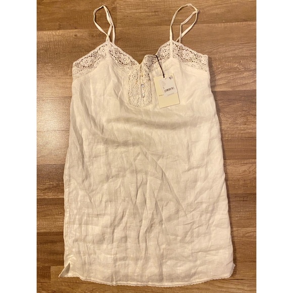 Spell & The Gypsy Basic Linen Slip Dress - Picture 2 of 4